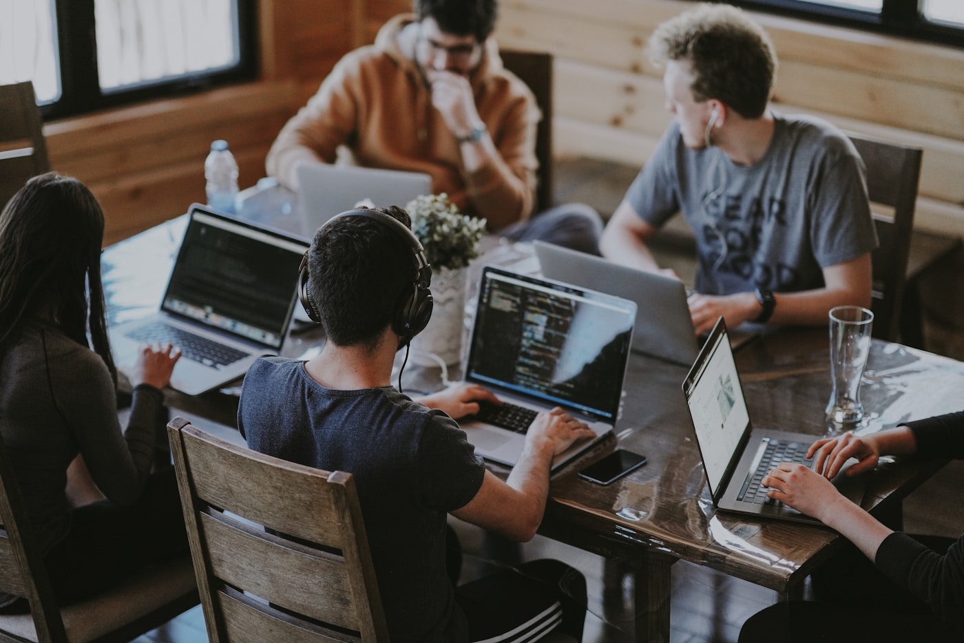 DATARIUM team working on an event platform